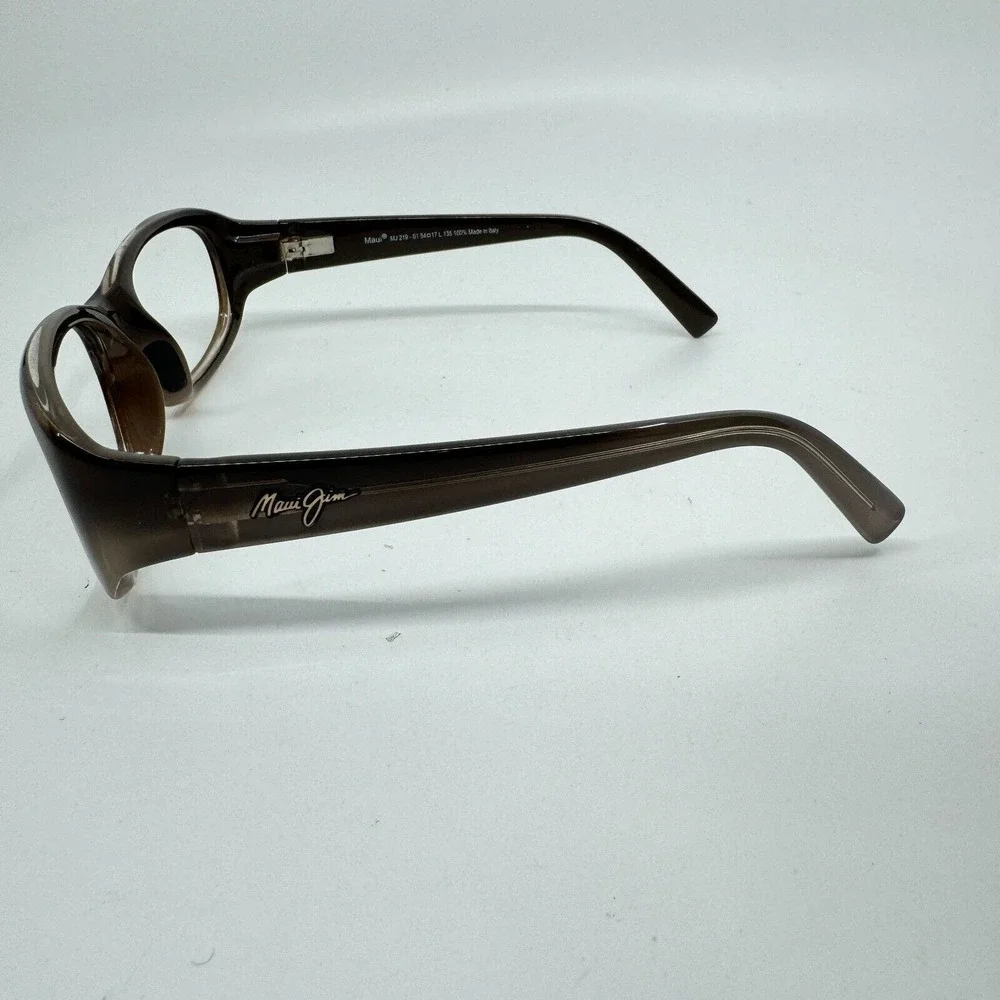 Maui Jim Punchbowl MJ 219-01 Brown Beige Sunglasses Frames‎ 54-17 135 H10893
